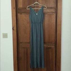 H&M Steel Blue Maxi Dress